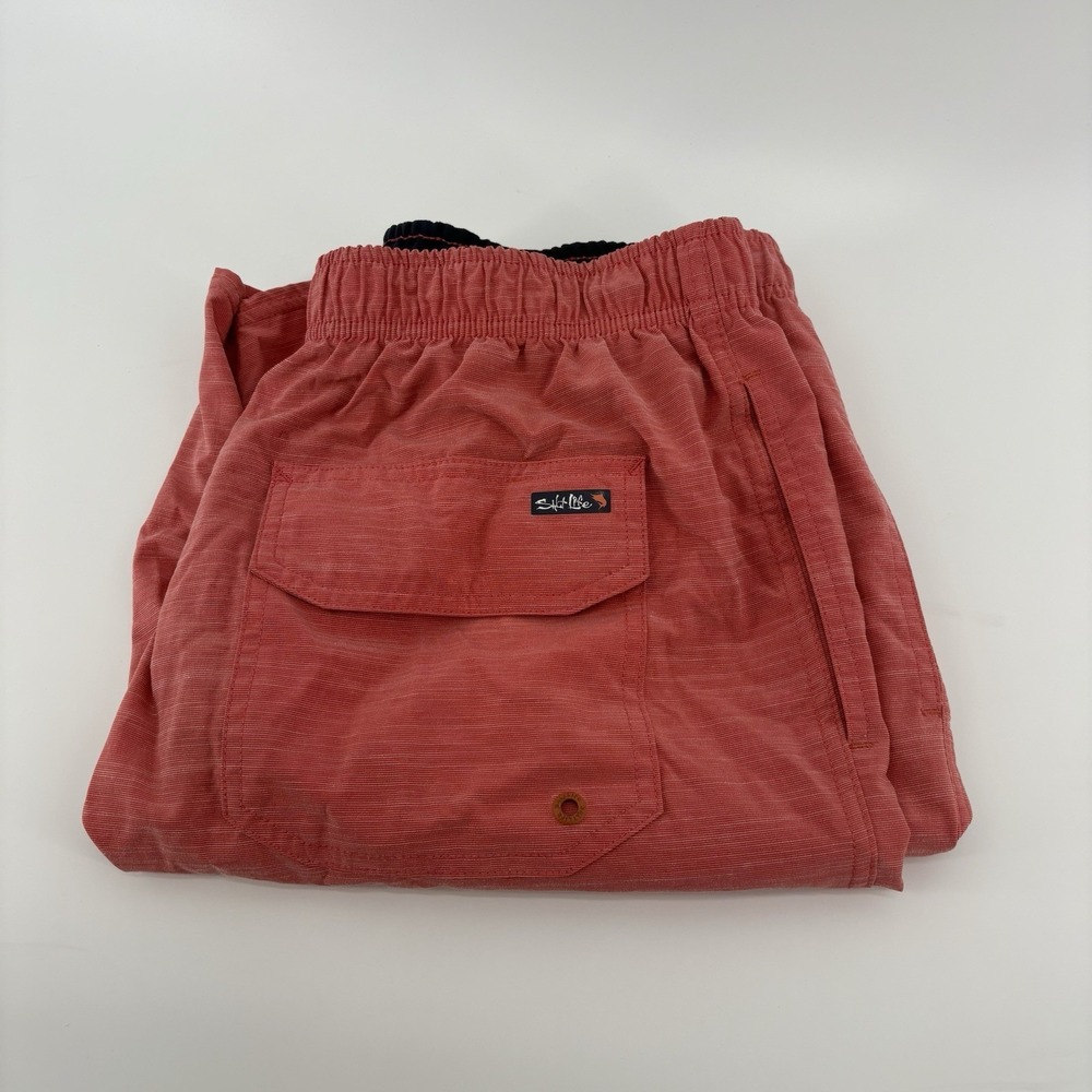 Salt Life Weekender Shorts Pool Large Live Salty Saltlife Red‎ Size L